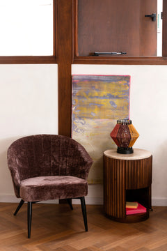 Chaise longue Georgia Lila