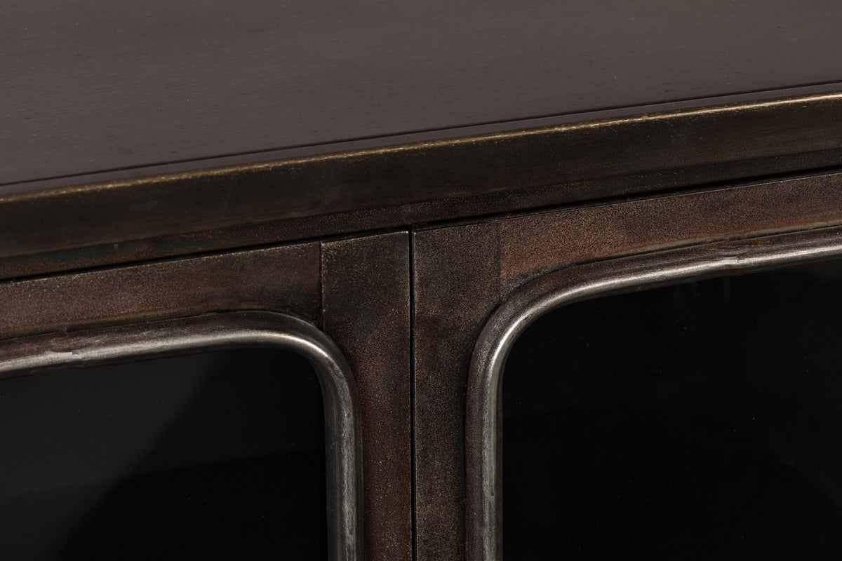 Cabinet Denza in Schwarz präsentiert im Onlineshop von KAQTU Design AG. Cabinet ist von Dutchbone