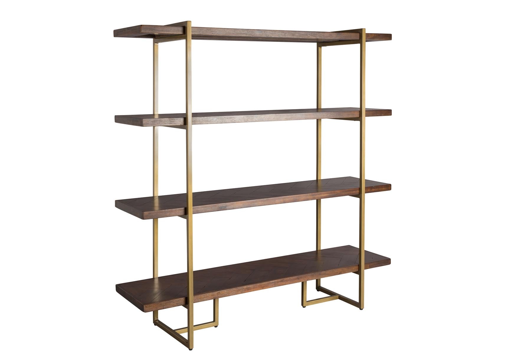 Regal Class in Braun/Messing präsentiert im Onlineshop von KAQTU Design AG. Cabinet ist von Dutchbone