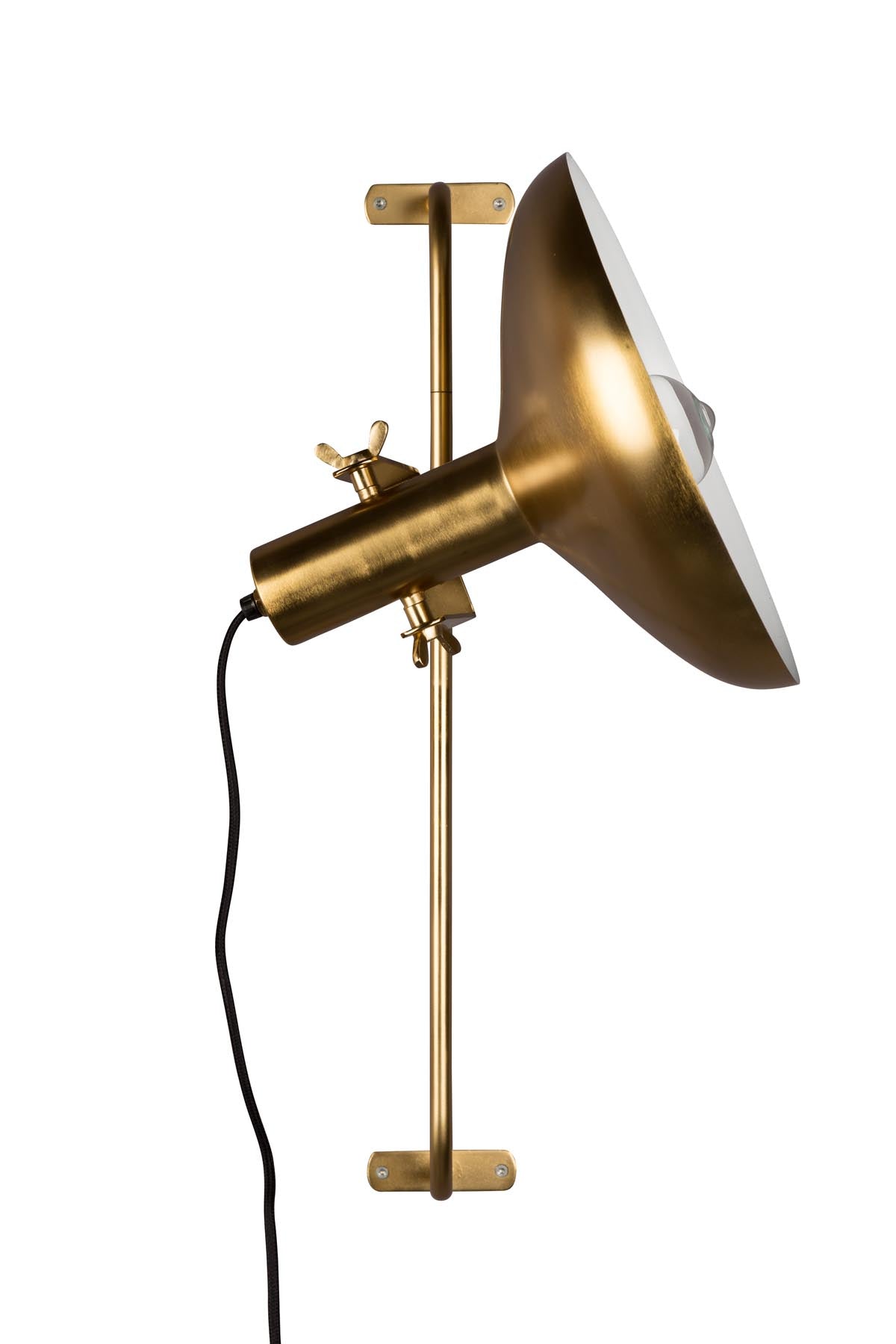 Wandleuchte Karish in Gold präsentiert im Onlineshop von KAQTU Design AG. Wandleuchte ist von Dutchbone
