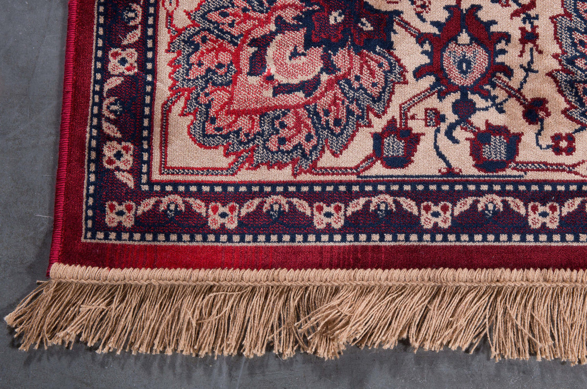 Teppich BID in Rot präsentiert im Onlineshop von KAQTU Design AG. Teppich ist von Dutchbone