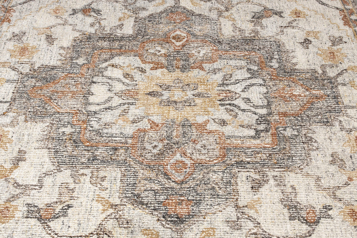 Teppich Amori in Grau präsentiert im Onlineshop von KAQTU Design AG. Teppich ist von Dutchbone