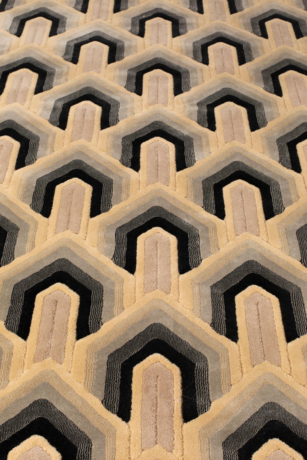 Teppich Lockhart 160x230 in Grün präsentiert im Onlineshop von KAQTU Design AG. Teppich ist von Dutchbone