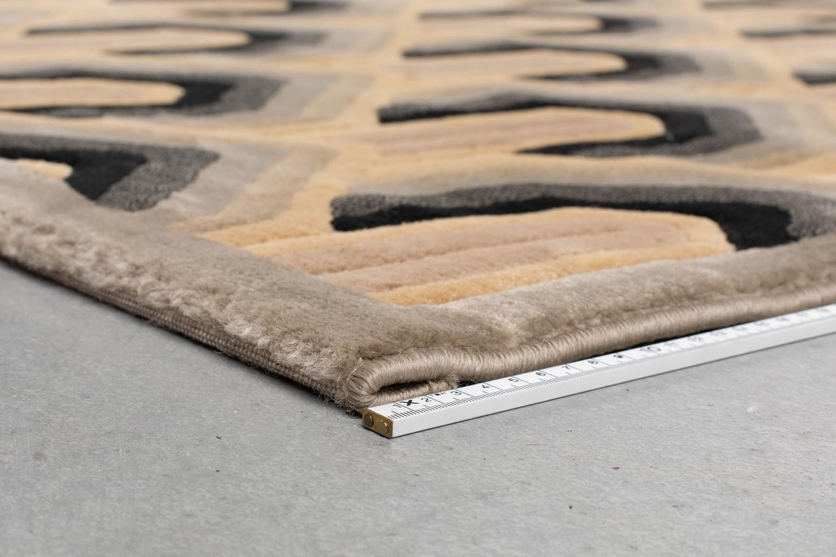 Teppich Lockhart 160x230 in Grün präsentiert im Onlineshop von KAQTU Design AG. Teppich ist von Dutchbone
