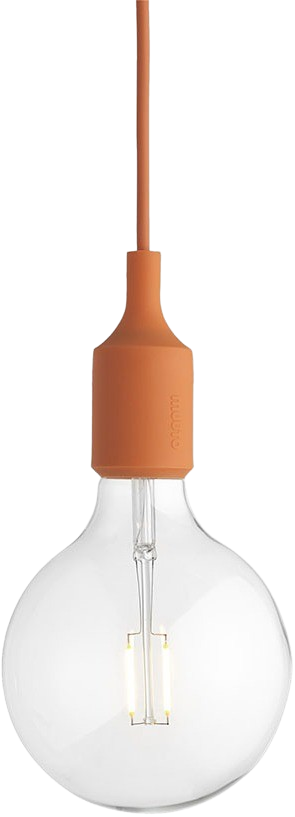 E27 Pendelleuchte in Orange präsentiert im Onlineshop von KAQTU Design AG. Pendelleuchte ist von Muuto