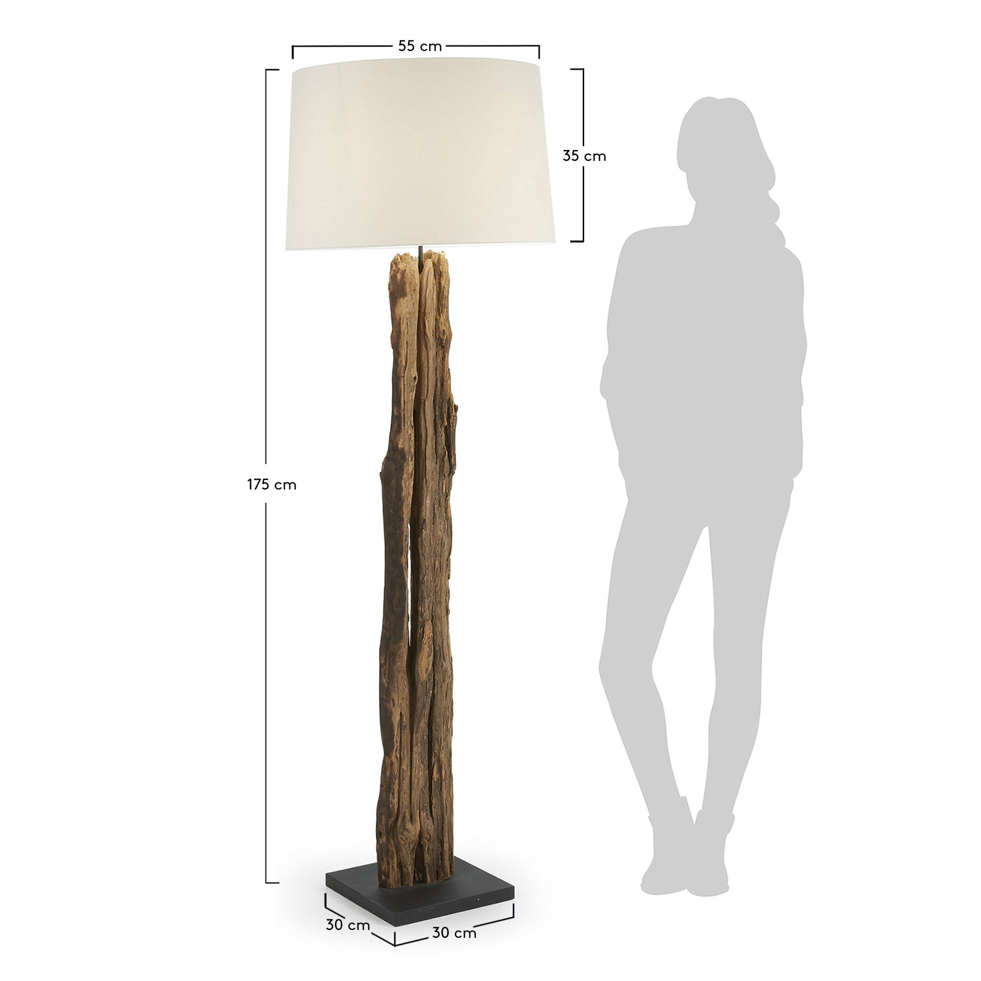 Die Powell Stehlampe von Kave Home vereint elegantes Design mit umweltfreundlichen Materialien und schafft eine einladende Atmosphäre in jedem Raum.