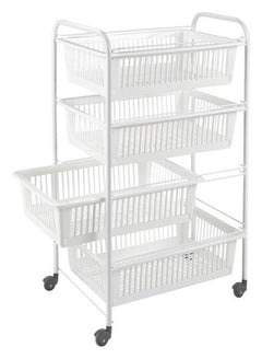 <tc>METALTEX</tc> Jumbo Vegetable Cart, White