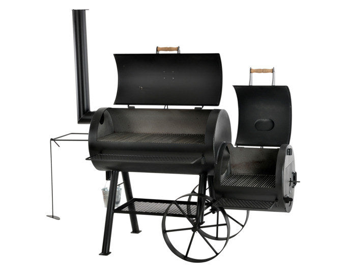 JOE'S BARBEQUE SMOKER Smoker Longhorn 20" in Schwarz präsentiert im Onlineshop von KAQTU Design AG. Smoker ist von JOE´S BARBEQUE SMOKER