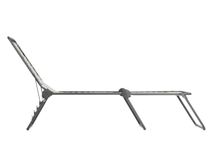 LAFUMA  Liege Siesta seigle titane in Seigle, Braun, Titane, Grau präsentiert im Onlineshop von KAQTU Design AG. Liegestuhl ist von LAFUMA