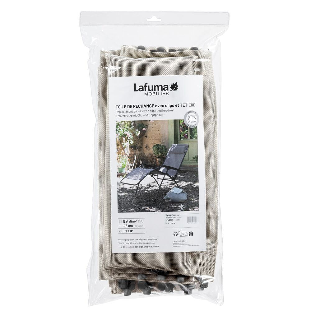 LAFUMA Garnitur RT R Clip seigle II in Seigle, Braun präsentiert im Onlineshop von KAQTU Design AG. Outdoor Zubehör ist von LAFUMA