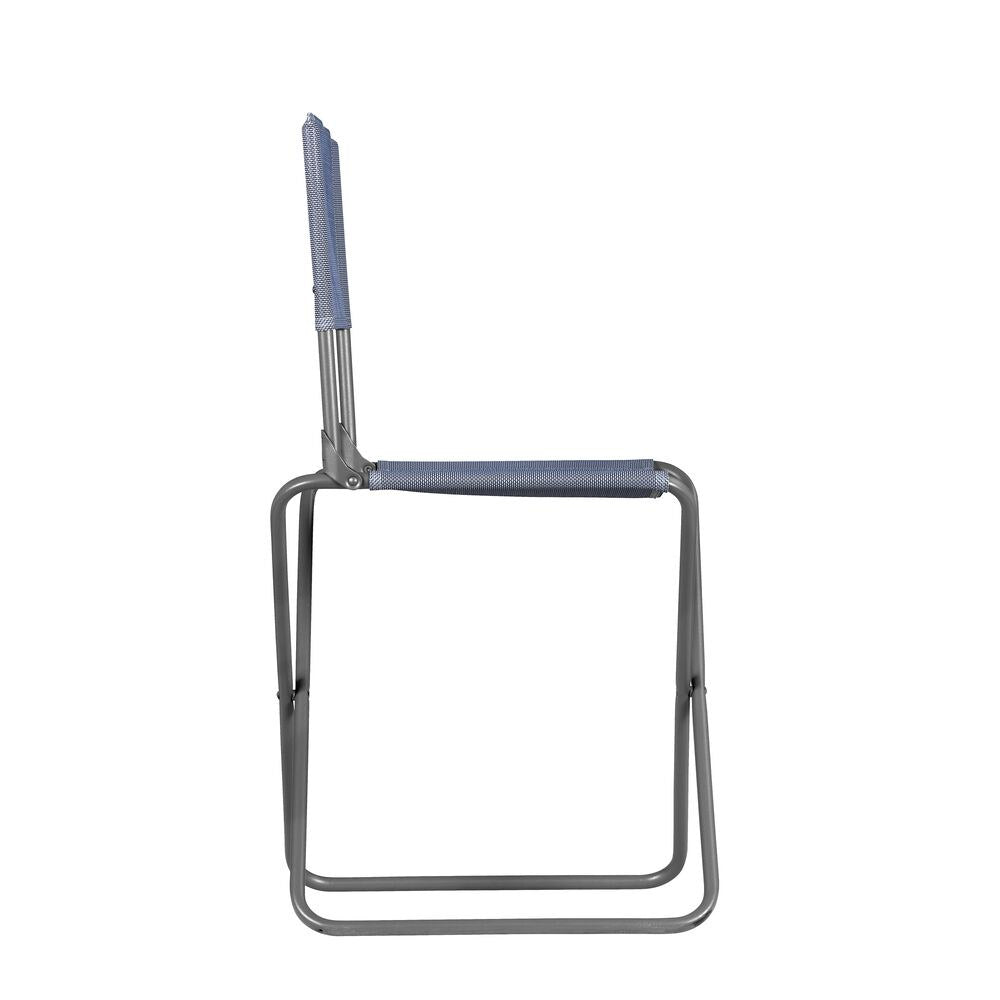 LAFUMA Klappsessel CNO ocean II Gestell titane in Ocean, Blau, Titane, Grau präsentiert im Onlineshop von KAQTU Design AG. Gartenstuhl ist von LAFUMA
