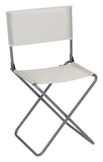 LAFUMA Klappsessel CNO seigle II Gestell titane in Seigle, Braun, Titane, Grau präsentiert im Onlineshop von KAQTU Design AG. Gartenstuhl mit Armlehnen ist von LAFUMA