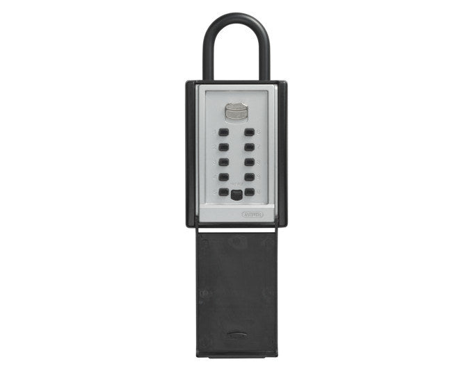 ABUS Schlüsselsafe Keygarage 777 mit Bügel SB in Schwarz, IGP Trend 9, Silber präsentiert im Onlineshop von KAQTU Design AG. Schlüsselkasten ist von ABUS