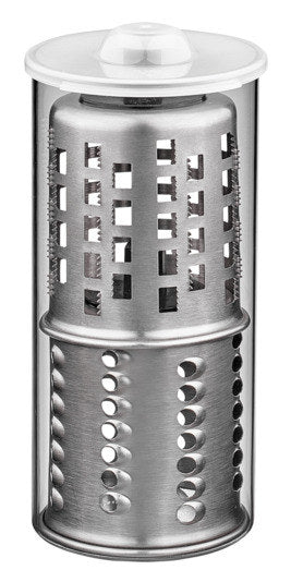 SOLIS Trommelraffel Slice & More Typ 8401 in Schwarz, Silber präsentiert im Onlineshop von KAQTU Design AG. Reiben + Raffeln ist von SOLIS