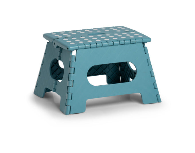 ZELLER Klapphocker Kunststoff eisblau 35x28x22 cm in  präsentiert im Onlineshop von KAQTU Design AG. Hocker ist von ZELLER PRESENT