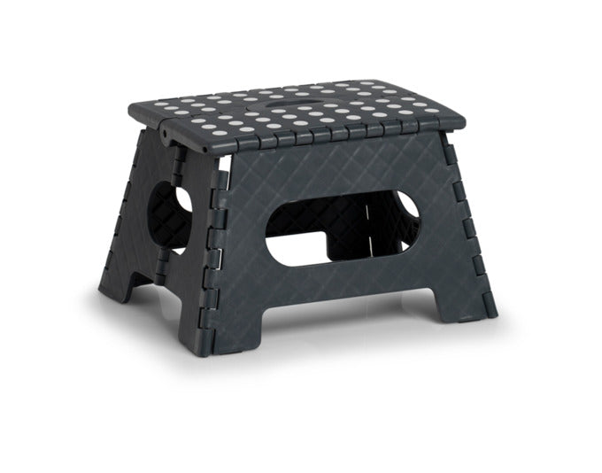 ZELLER Klapphocker Kunststoff anthrazit 35x28x22 cm in  präsentiert im Onlineshop von KAQTU Design AG. Hocker ist von ZELLER PRESENT