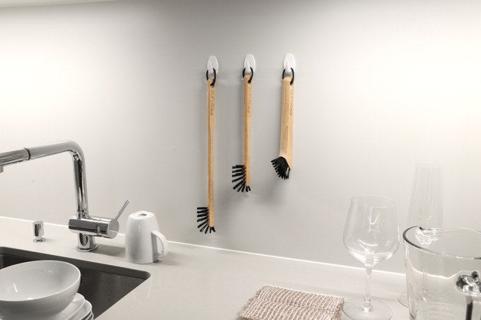 EBNAT Abwaschbürste purus extra soft 26.5 cm in Natur, Braun, Schwarz präsentiert im Onlineshop von KAQTU Design AG. Abwasch ist von EBNAT
