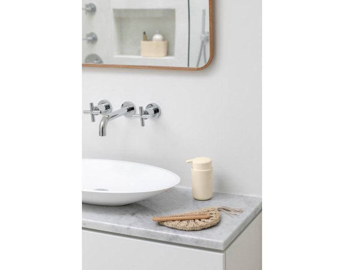 BRABANTIA Seifenspender ReNew soft beige in Soft beige, Weiss präsentiert im Onlineshop von KAQTU Design AG. Seifenspender ist von BRABANTIA