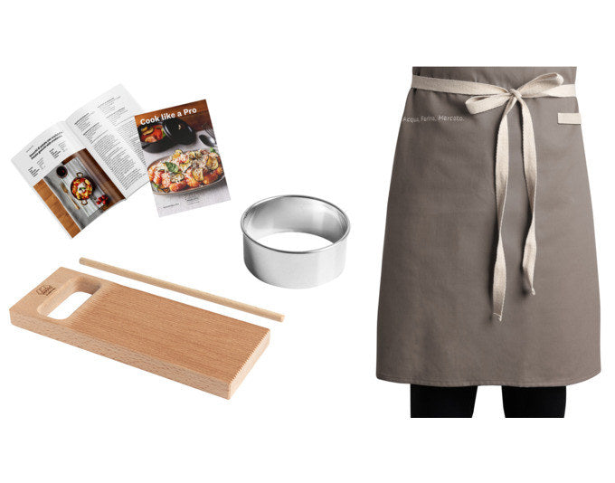 MARCATO Promotions Set Gnocchi Like A Pro in Silber, Braun präsentiert im Onlineshop von KAQTU Design AG. Pasta ist von MARCATO