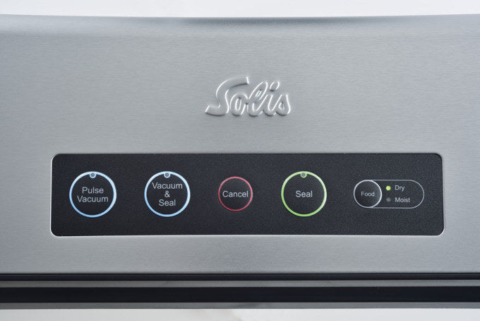 SOLIS Vakuumiergerät Vac Premium Typ 574 in Schwarz, Silber präsentiert im Onlineshop von KAQTU Design AG. Vakuumieren ist von SOLIS