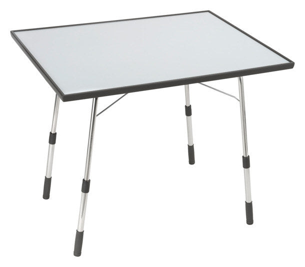 LAFUMA Tisch California 69x91 cm in Carbon, Grau, Alu brut, Silber präsentiert im Onlineshop von KAQTU Design AG. Gartentisch ist von LAFUMA