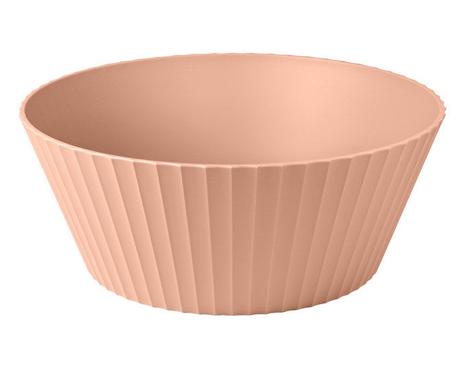 BLIM PLUS Schüssel Nettuno Gr. XL ø 30 cm H 12 cm rosa in Pink sand, Rosa präsentiert im Onlineshop von KAQTU Design AG. Schale ist von BLIMPLUS