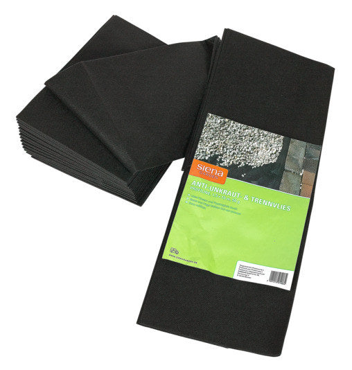 SIENA GARDEN Unkrautvlies 1.5x10 m 50 g/m² schwarz in Schwarz präsentiert im Onlineshop von KAQTU Design AG. Gartenfolien und Vliese ist von SIENA GARDEN