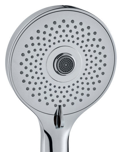 DIAQUA Brausegriff Eco Slom Tre 1/2" 3 Jets in Chrom, Silber präsentiert im Onlineshop von KAQTU Design AG. Duschebrausen ist von DIAQUA