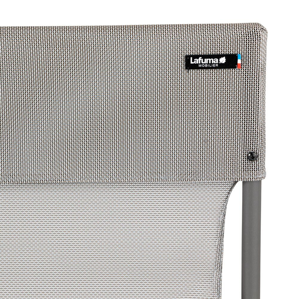 LAFUMA Klappsessel Balcony CB terre in Terre, Grau präsentiert im Onlineshop von KAQTU Design AG. Gartenstuhl mit Armlehnen ist von LAFUMA