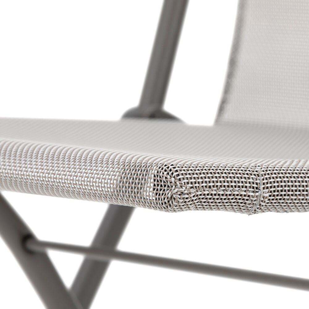 LAFUMA Klappsessel Balcony CB terre in Terre, Grau präsentiert im Onlineshop von KAQTU Design AG. Gartenstuhl mit Armlehnen ist von LAFUMA