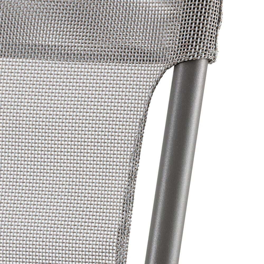 LAFUMA Klappsessel Balcony CB terre in Terre, Grau präsentiert im Onlineshop von KAQTU Design AG. Gartenstuhl mit Armlehnen ist von LAFUMA