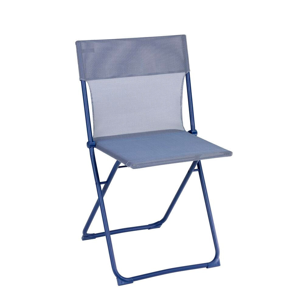 LAFUMA Klappsessel Balcony CB indigo in Indigo, Blau präsentiert im Onlineshop von KAQTU Design AG. Gartenstuhl mit Armlehnen ist von LAFUMA