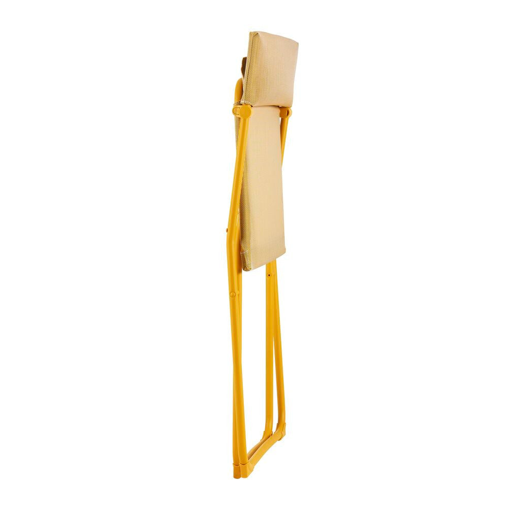 LAFUMA Klappsessel Balcony miel in Miel, Gelb präsentiert im Onlineshop von KAQTU Design AG. Liegestuhl ist von LAFUMA