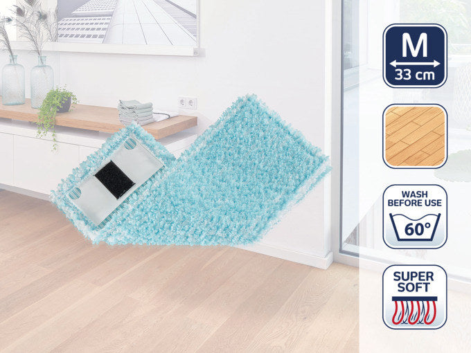 LEIFHEIT Ersatzbezug Clean Twist M Ergo Super soft in Weiss, Mint, Grün präsentiert im Onlineshop von KAQTU Design AG. Reinigung & Wäsche ist von LEIFHEIT