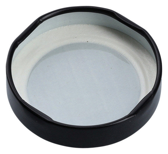 ZELLER Gewürzglas mit Metalldeckel schwarz 150 ml in Schwarz präsentiert im Onlineshop von KAQTU Design AG. Aufbewahrungsdose ist von ZELLER PRESENT