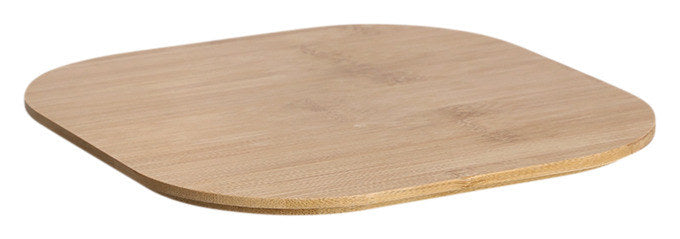 ZELLER Brotkasten weiss Bamboo 26.5x26.5x14.5 cm in Weiss, Natur, Braun präsentiert im Onlineshop von KAQTU Design AG. Brotkorb ist von ZELLER PRESENT