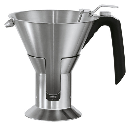 RÖSLE Fondanttrichter 1.2 l in Silber, Schwarz präsentiert im Onlineshop von KAQTU Design AG. Haushaltshilfen ist von RÖSLE