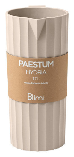 BLIM PLUS Karaffe Hydria moka grey 1.7 l in Moka grey, Grau präsentiert im Onlineshop von KAQTU Design AG. Karaffe ist von BLIMPLUS
