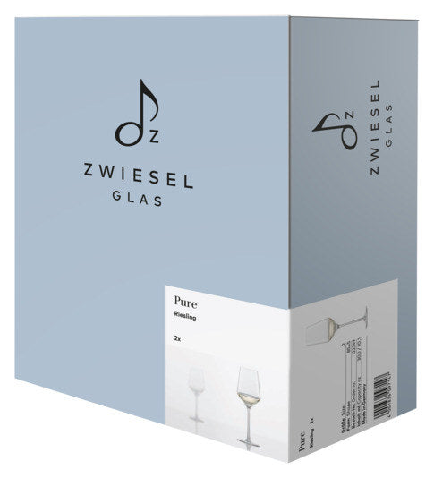 ZWIESEL GLAS Rieslingglas Pure 2 2 Stück in Transparent präsentiert im Onlineshop von KAQTU Design AG. Weissweingläser ist von ZWIESEL GLAS