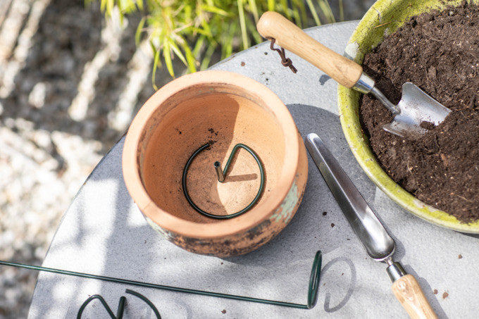 WINDHAGER Stützhilfe für Pflanztöpfe grün 10 cm in Grün präsentiert im Onlineshop von KAQTU Design AG. Gartenutensilien ist von WINDHAGER
