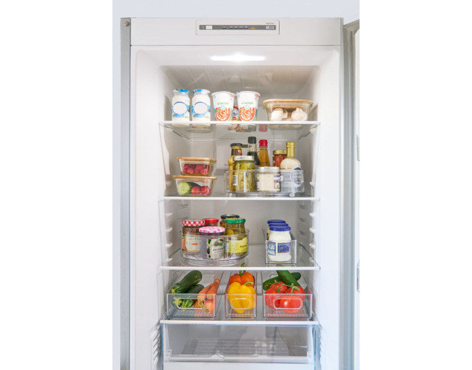 ZELLER Dreh-Organizer mit 3 Fächern transparent ø 27x8.5 cm in Transparent präsentiert im Onlineshop von KAQTU Design AG. Haushaltshilfen ist von ZELLER PRESENT