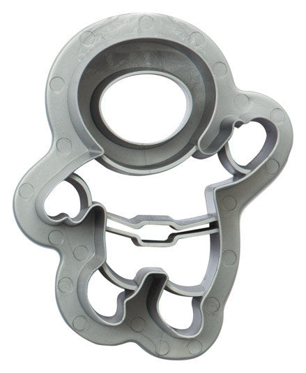 DECORA Ausstecher Weltraum Space 2er 6x7.5x2.2 / 4.5x8x2.2 cm in Grau, Blau präsentiert im Onlineshop von KAQTU Design AG. Ausstecher ist von DECORA