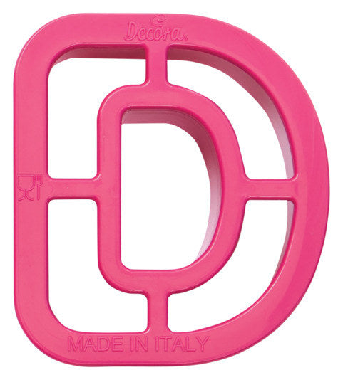 DECORA Ausstecher Buchstaben 27er in Box in Pink, Rot präsentiert im Onlineshop von KAQTU Design AG. Ausstecher ist von DECORA