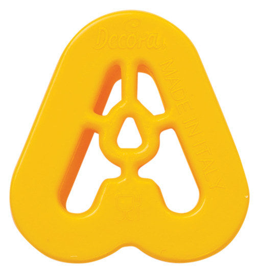 DECORA Ausstecher Buchstaben & Zahlen 36er in Box in Gelb präsentiert im Onlineshop von KAQTU Design AG. Ausstecher ist von DECORA
