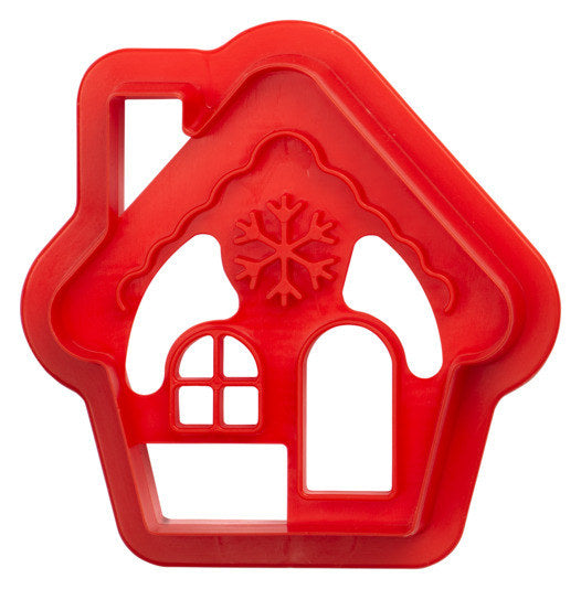 DECORA Ausstecher 2er Lebkuchenmann & Haus auf Karte in Rot, Braun präsentiert im Onlineshop von KAQTU Design AG. Ausstecher ist von DECORA