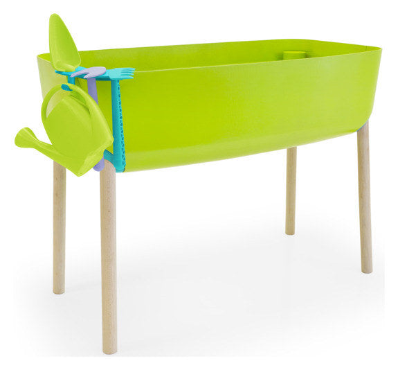 GARDENICO Kinder Gartenhochbeet grün in Grün präsentiert im Onlineshop von KAQTU Design AG. Hochbeet ist von GARDENICO