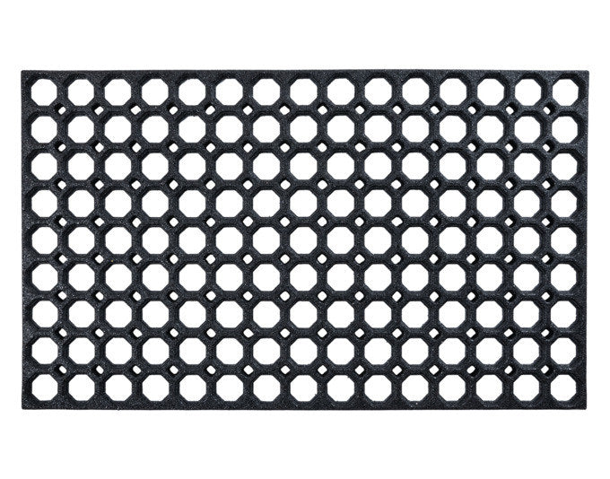 MULTY HOME Fussmatte Honey Comb schwarz 45x75 cm in Schwarz präsentiert im Onlineshop von KAQTU Design AG. Fussmatte ist von MULTY HOME EUROPE