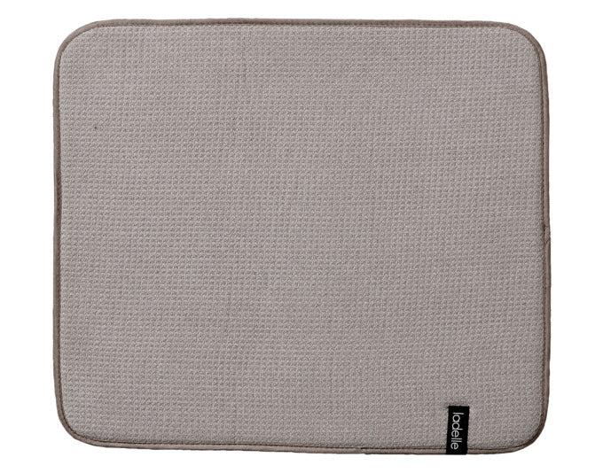 LADELLE Abtropfmatte Microfaser stone 41x47 cm in  präsentiert im Onlineshop von KAQTU Design AG. Abwasch ist von LADELLE