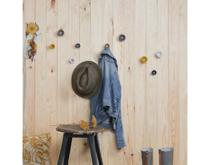 WAGNER Wandhaken Tulip hooks4home ø 50x30 mm lichtgrau in  präsentiert im Onlineshop von KAQTU Design AG. Kleiderhaken ist von WAGNER