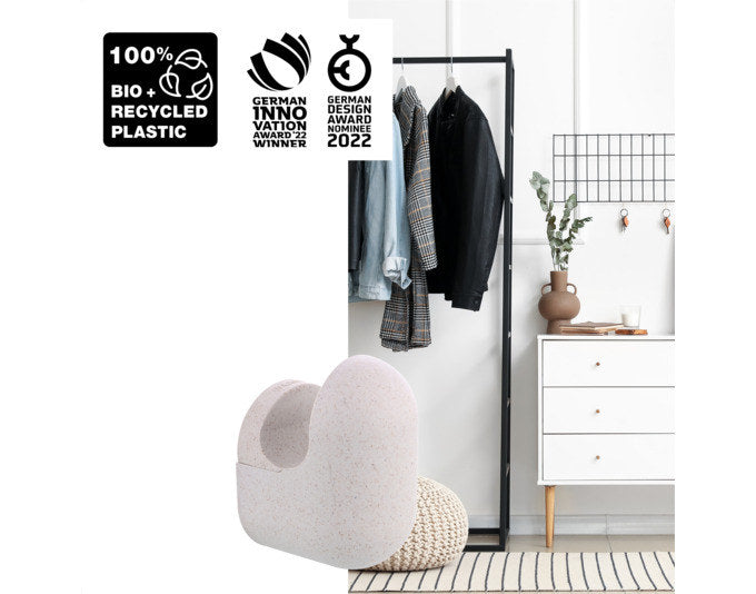 WAGNER Wandhaken Pill Gross 76 x 47 x 57 mm Inkl. Schrauben+Dübel in  präsentiert im Onlineshop von KAQTU Design AG. Kleiderhaken ist von WAGNER